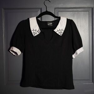 Web Collar Top
